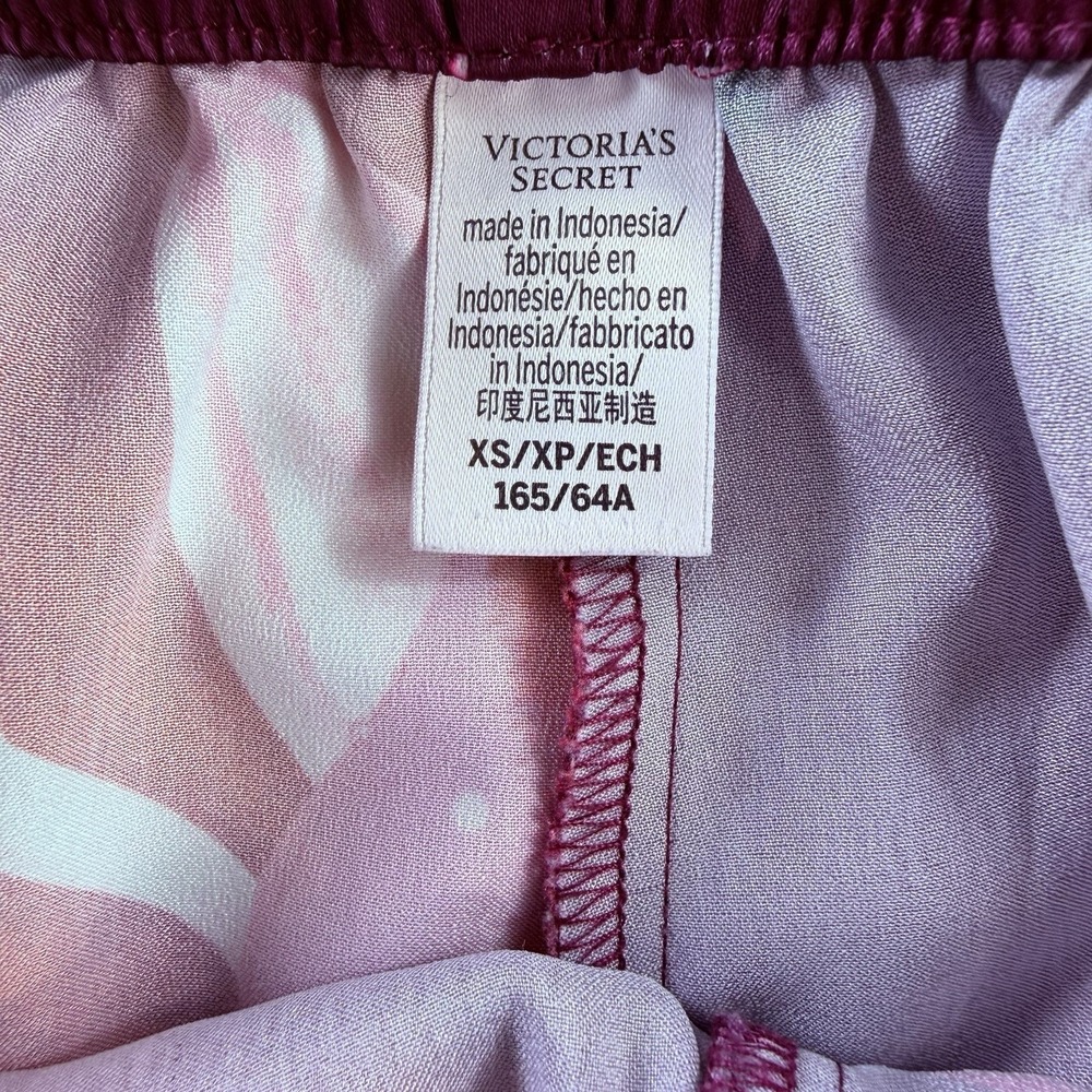Victoria Secret Sleep Shorts Bundle Floral Logo Size XS - Picture 5 of 9